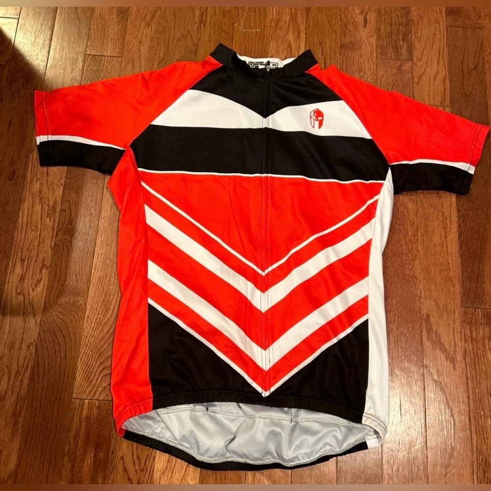 Paladino Red and Black Cycling Jersey